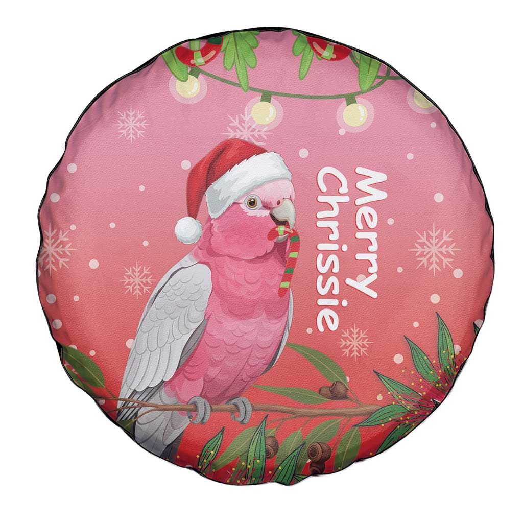 Galah Australia Christmas Spare Tire Cover Merry Chrissie Bottlebrushes - Aussie Hoodie
