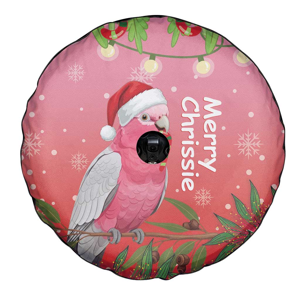 Galah Australia Christmas Spare Tire Cover Merry Chrissie Bottlebrushes - Aussie Hoodie