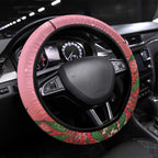 Galah Australia Christmas Steering Wheel Cover Merry Chrissie Bottlebrushes - Aussie Hoodie