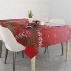 Galah Australia Christmas Tablecloth Merry Chrissie Bottlebrushes - Aussie Hoodie