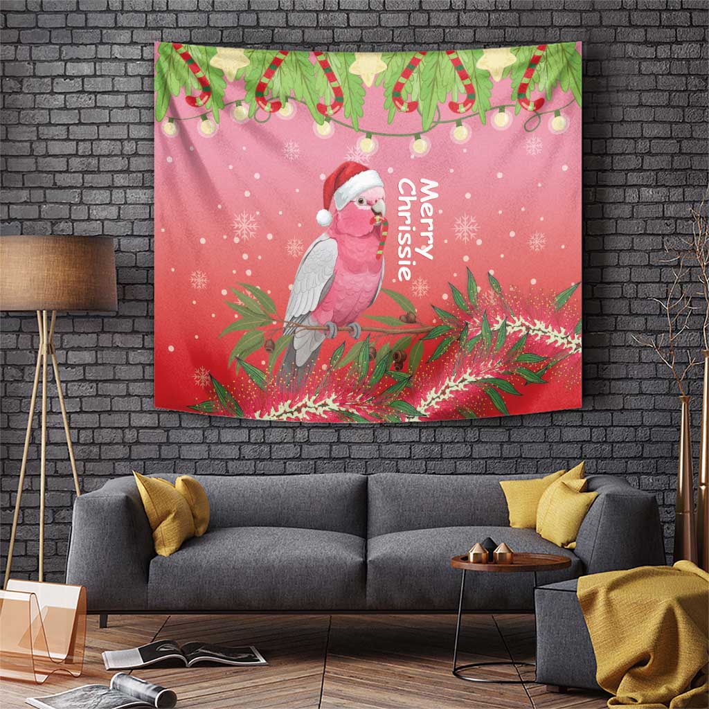 Galah Australia Christmas Tapestry Merry Chrissie Bottlebrushes - Aussie Hoodie