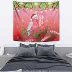 Galah Australia Christmas Tapestry Merry Chrissie Bottlebrushes - Aussie Hoodie