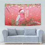 Galah Australia Christmas Tapestry Merry Chrissie Bottlebrushes - Aussie Hoodie