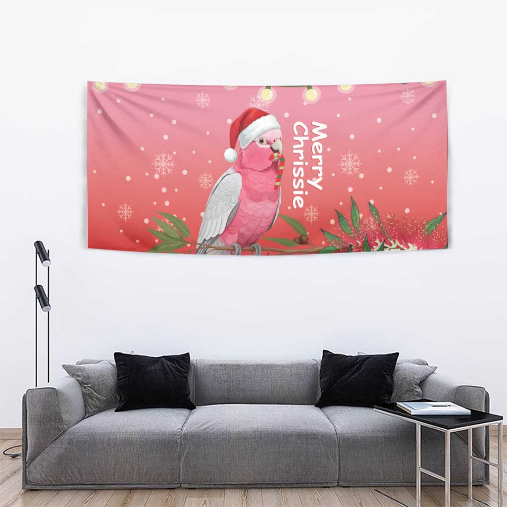 Galah Australia Christmas Tapestry Merry Chrissie Bottlebrushes - Aussie Hoodie