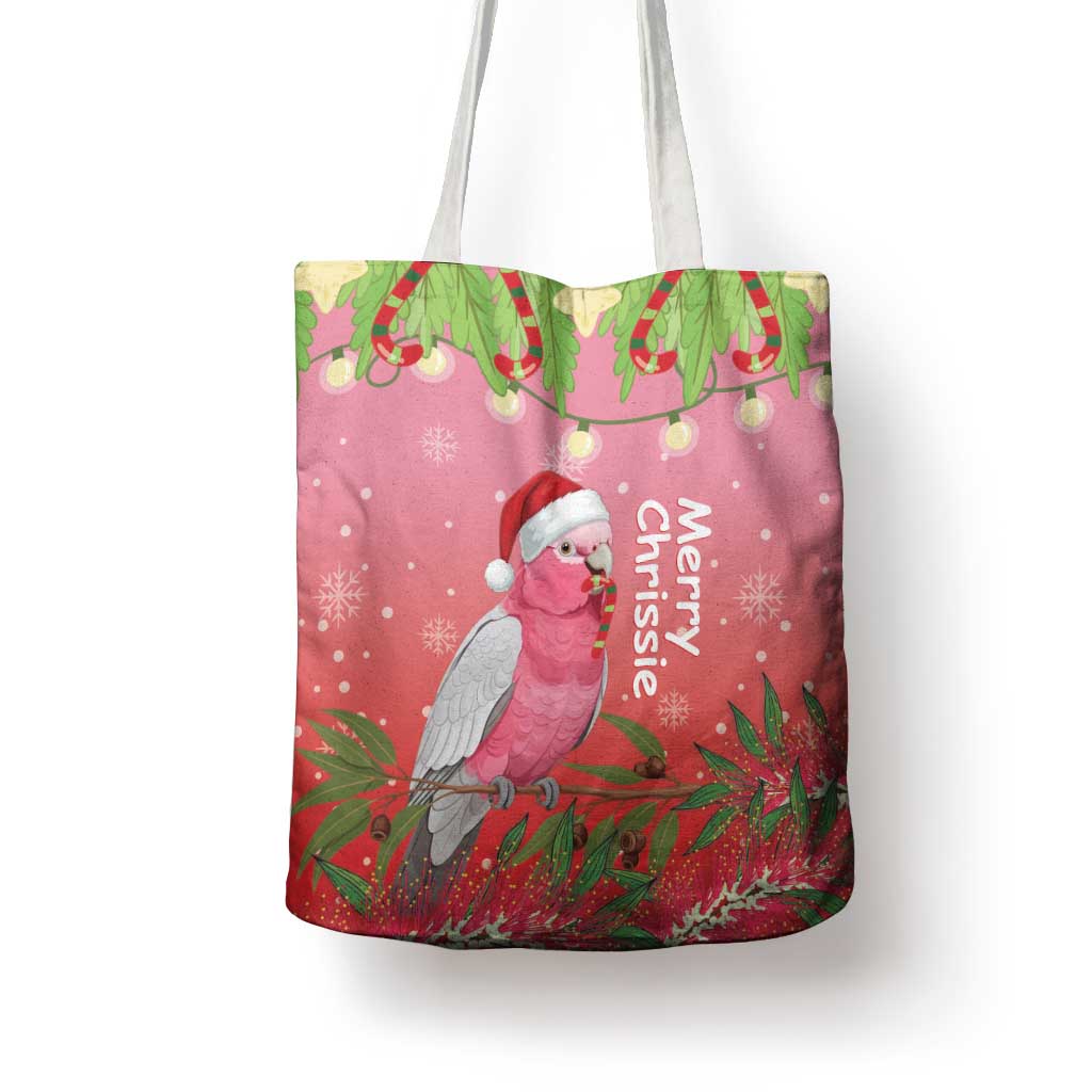 Galah Australia Christmas Tote Bag Merry Chrissie Bottlebrushes - Aussie Hoodie