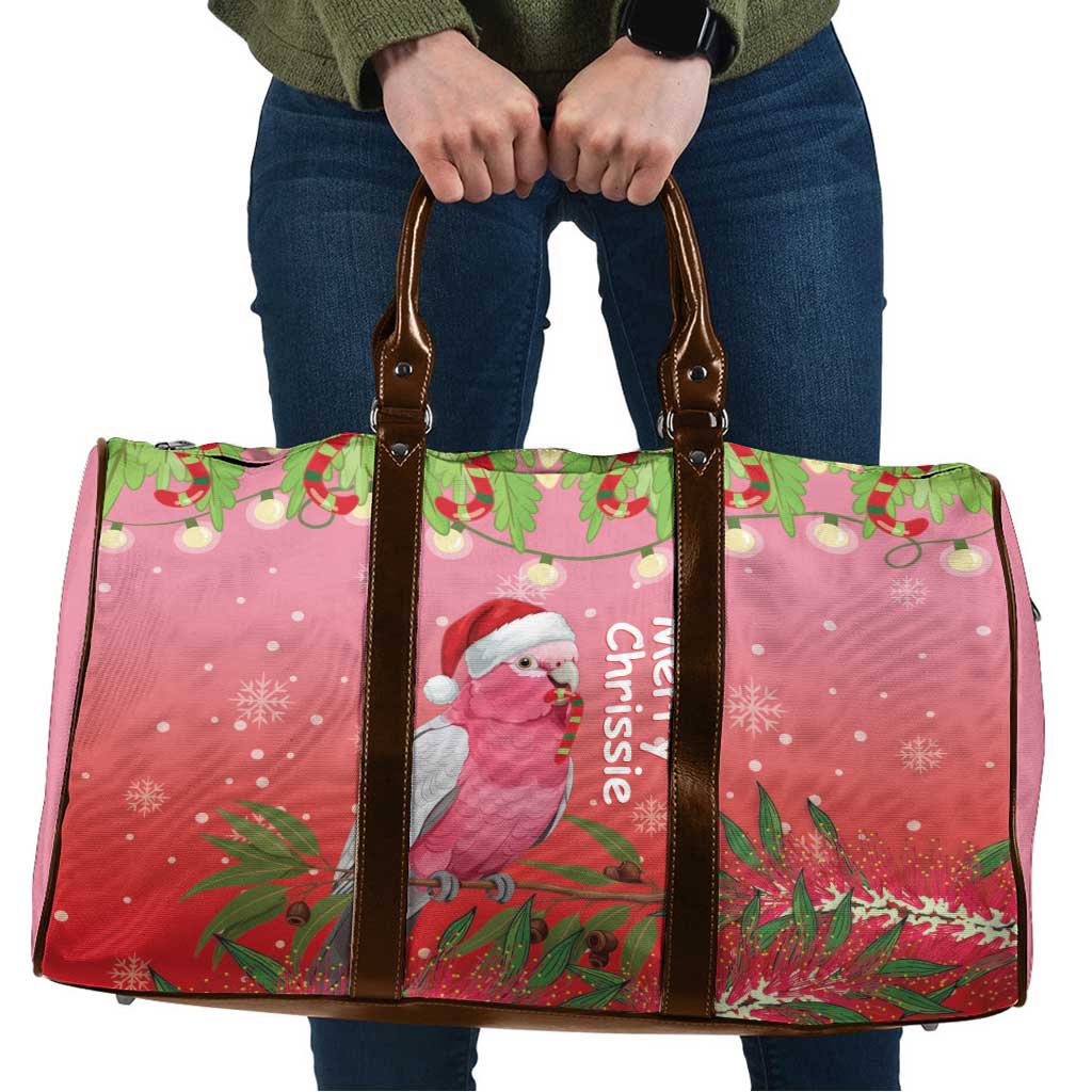 Galah Australia Christmas Travel Bag Merry Chrissie Bottlebrushes - Aussie Hoodie