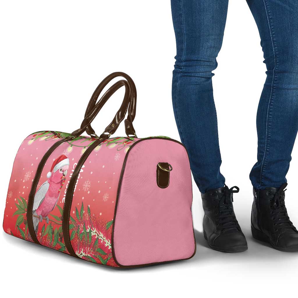 Galah Australia Christmas Travel Bag Merry Chrissie Bottlebrushes - Aussie Hoodie