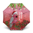 Galah Australia Christmas Umbrella Merry Chrissie Bottlebrushes - Aussie Hoodie