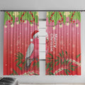 Galah Australia Christmas Window Curtain Merry Chrissie Bottlebrushes - Aussie Hoodie