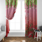 Galah Australia Christmas Window Curtain Merry Chrissie Bottlebrushes - Aussie Hoodie
