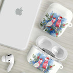 Australia Christmas AirPods Case Aussie Galah Santa Watercolor Style - Aussie Hoodie