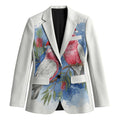 Australia Christmas Blazer Aussie Galah Santa Watercolor Style - Aussie Hoodie