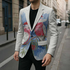 Australia Christmas Blazer Aussie Galah Santa Watercolor Style - Aussie Hoodie