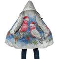 Australia Christmas Cloak Aussie Galah Santa Watercolor Style - Aussie Hoodie