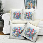Australia Christmas Pillow Cover Aussie Galah Santa Watercolor Style - Aussie Hoodie
