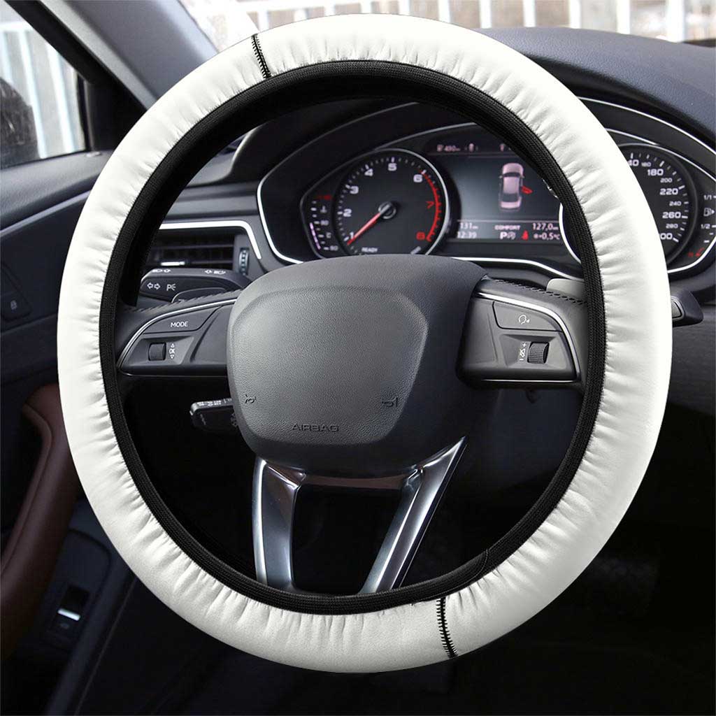 Australia Christmas Steering Wheel Cover Aussie Galah Santa Watercolor Style - Aussie Hoodie