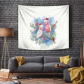 Australia Christmas Tapestry Aussie Galah Santa Watercolor Style - Aussie Hoodie