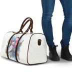 Australia Christmas Travel Bag Aussie Galah Santa Watercolor Style - Aussie Hoodie