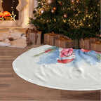 Australia Christmas Tree Skirt Aussie Galah Santa Watercolor Style - Aussie Hoodie