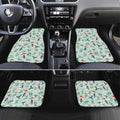 Australia Christmas Car Mats Aussie Kookaburra Watercolor Seamless Style - Aussie Hoodie