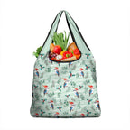 Australia Christmas Grocery Bag Aussie Kookaburra Watercolor Seamless Style - Aussie Hoodie