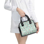 Australia Christmas Shoulder Handbag Aussie Kookaburra Watercolor Seamless Style - Aussie Hoodie