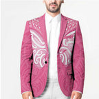 New Zealand Breast Cancer Awareness Blazer Maori Butterfly Pink Ribbon - Aussie Hoodie
