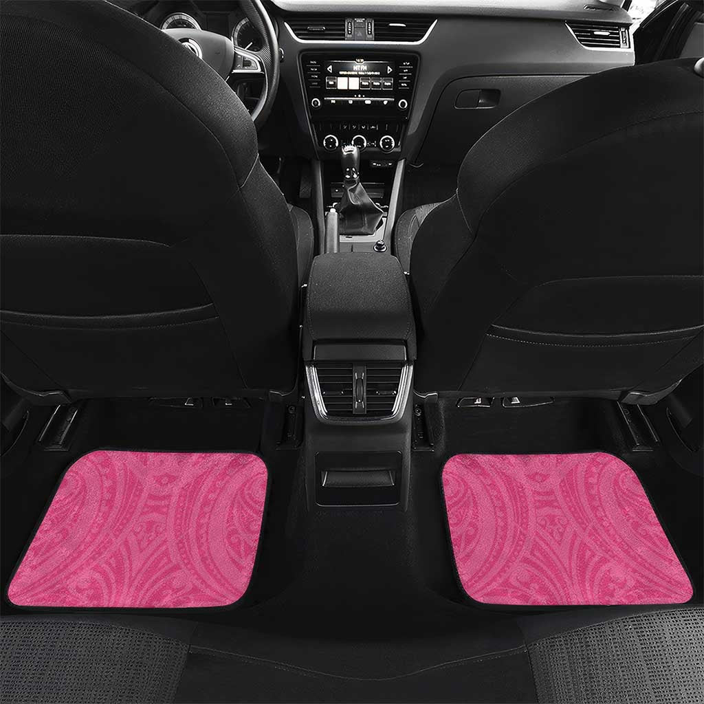 New Zealand Breast Cancer Awareness Car Mats Maori Butterfly Pink Ribbon - Aussie Hoodie