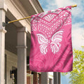 New Zealand Breast Cancer Awareness Garden Flag Maori Butterfly Pink Ribbon - Aussie Hoodie