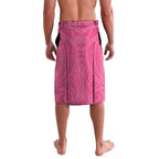 New Zealand Breast Cancer Awareness Lavalava Maori Butterfly Pink Ribbon - Aussie Hoodie