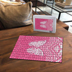 New Zealand Breast Cancer Awareness Puzzle Maori Butterfly Pink Ribbon - Aussie Hoodie