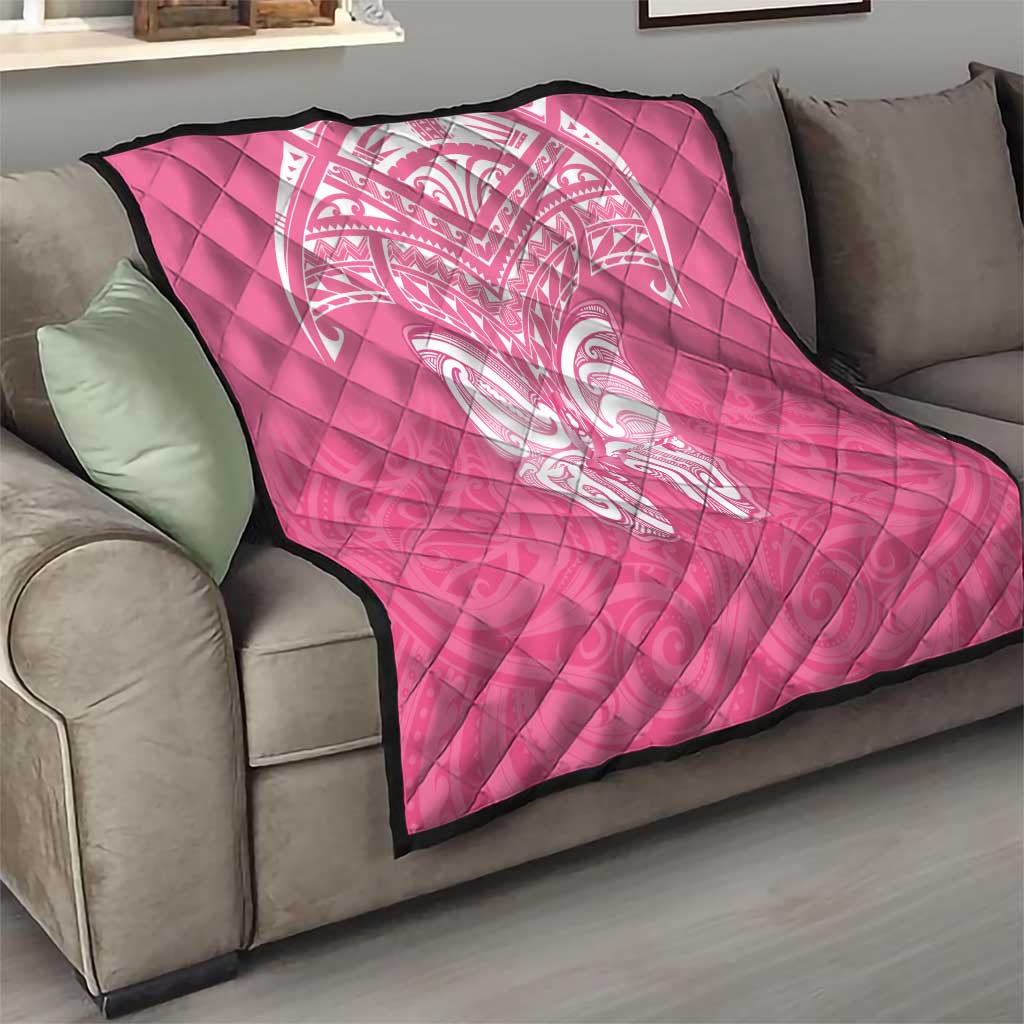 New Zealand Breast Cancer Awareness Quilt Maori Butterfly Pink Ribbon - Aussie Hoodie