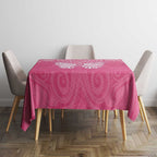New Zealand Breast Cancer Awareness Tablecloth Maori Butterfly Pink Ribbon - Aussie Hoodie
