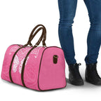 New Zealand Breast Cancer Awareness Travel Bag Maori Butterfly Pink Ribbon - Aussie Hoodie