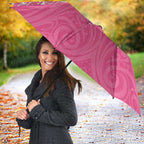 New Zealand Breast Cancer Awareness Umbrella Maori Butterfly Pink Ribbon - Aussie Hoodie