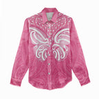 New Zealand Breast Cancer Awareness Women Casual Shirt Maori Butterfly Pink Ribbon - Aussie Hoodie