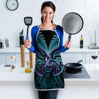 Suicide Prevention New Zealand Apron Aotearoa Maori Butterfly Mix Silver Fern - Aussie Hoodie