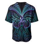 Suicide Prevention New Zealand Baseball Jersey Aotearoa Maori Butterfly Mix Silver Fern - Aussie Hoodie