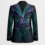 Suicide Prevention New Zealand Blazer Aotearoa Maori Butterfly Mix Silver Fern - Aussie Hoodie