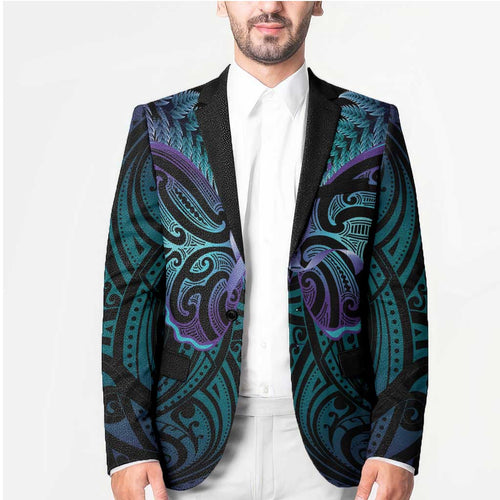 Suicide Prevention New Zealand Blazer Aotearoa Maori Butterfly Mix Silver Fern - Aussie Hoodie
