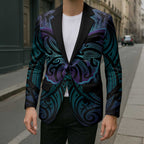Suicide Prevention New Zealand Blazer Aotearoa Maori Butterfly Mix Silver Fern - Aussie Hoodie