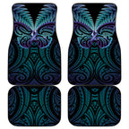 Suicide Prevention New Zealand Car Mats Aotearoa Maori Butterfly Mix Silver Fern - Aussie Hoodie
