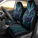 Suicide Prevention New Zealand Car Seat Cover Aotearoa Maori Butterfly Mix Silver Fern - Aussie Hoodie