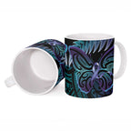 Suicide Prevention New Zealand Ceramic Mug Aotearoa Maori Butterfly Mix Silver Fern - Aussie Hoodie