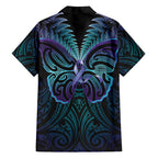 Suicide Prevention New Zealand Hawaiian Shirt Aotearoa Maori Butterfly Mix Silver Fern - Aussie Hoodie