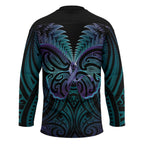 Suicide Prevention New Zealand Hockey Jersey Aotearoa Maori Butterfly Mix Silver Fern - Aussie Hoodie