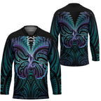 Suicide Prevention New Zealand Hockey Jersey Aotearoa Maori Butterfly Mix Silver Fern - Aussie Hoodie