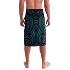 Suicide Prevention New Zealand Lavalava Aotearoa Maori Butterfly Mix Silver Fern - Aussie Hoodie