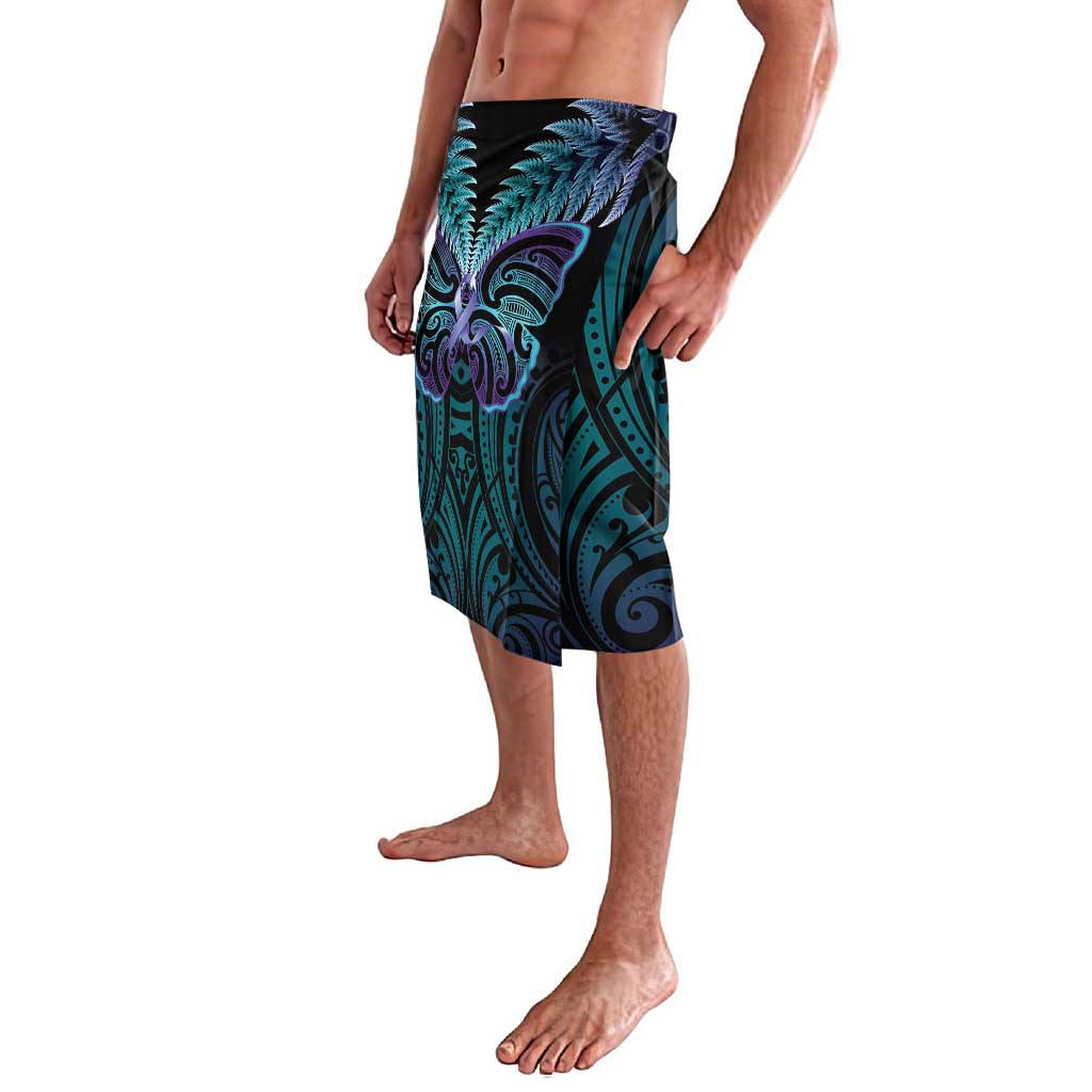 Suicide Prevention New Zealand Lavalava Aotearoa Maori Butterfly Mix Silver Fern - Aussie Hoodie