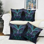 Suicide Prevention New Zealand Pillow Cover Aotearoa Maori Butterfly Mix Silver Fern - Aussie Hoodie